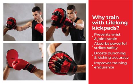Buy Lifelong Kick Pads for MMA | Muay Thai Pads | Boxing Kick Pads ...
