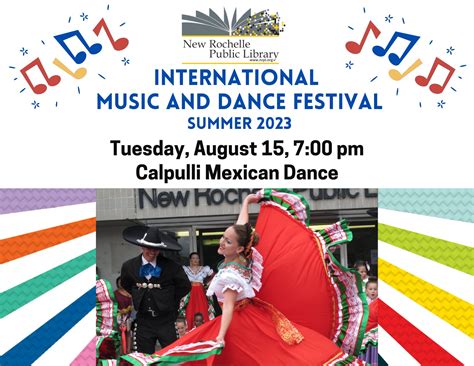 International Music & Dance Festival at the New Rochelle Public Library ...