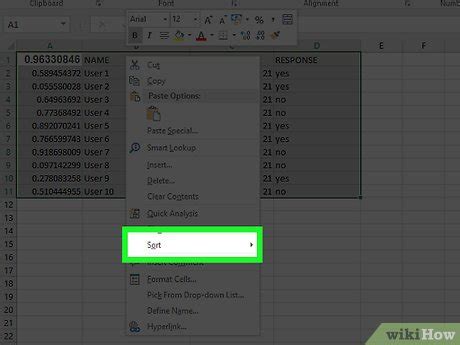 How to Do Simple Random in Excel 的图像结果