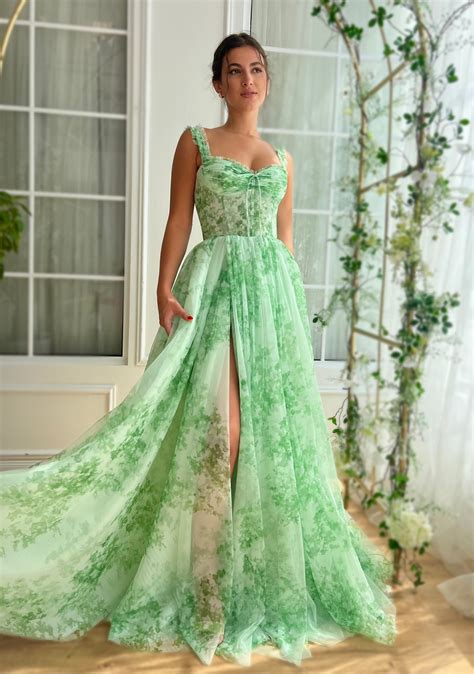 Mint Sky Gown | Teuta Matoshi