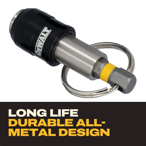 DEWALT Keyring 5 -Pack Screwdriving bit holder Set in the Screwdriver ...