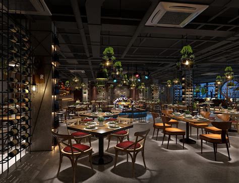 不同种类的餐厅设计风格各具特色_上海赫筑餐饮空间设计事务所
