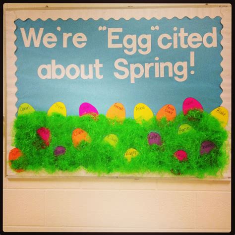 Easter Spring Bulletin Board Spring Bulletin Boards Spring Bulletin ...