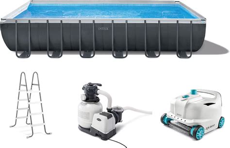 Image result for Intex Pool Set Up 12X24