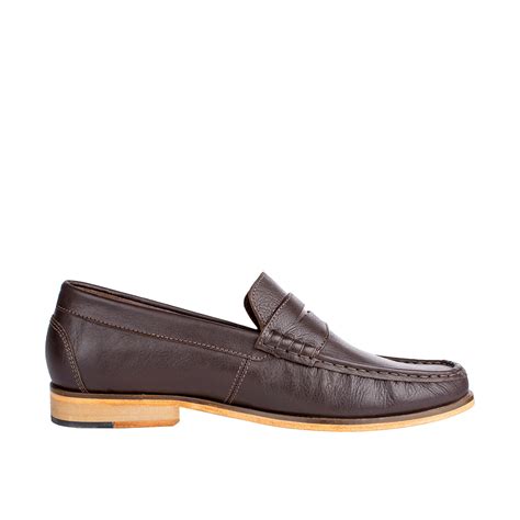 Buy Brown Andrew Mens Slip On Shoes Online - Hidesign