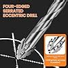 Serplex® Masonry Drill Bit Set 7-Piece Set (3/4/5/6/8/10/12mm) Concrete ...