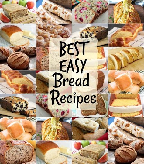 different bread recipes easy
