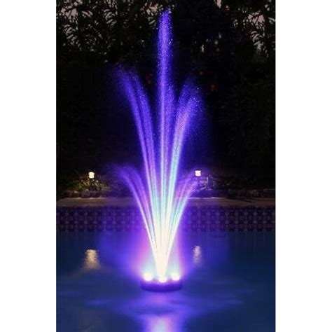 OceanMist Ocean Mist Magic Pond Floating Fountain with RGB India | Ubuy