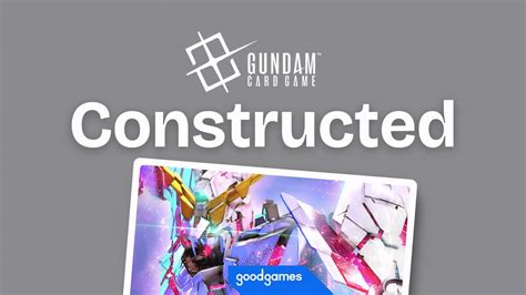 Gundam TCG - Constructed - Weekly Tournament, 44 Brisbane Street ...