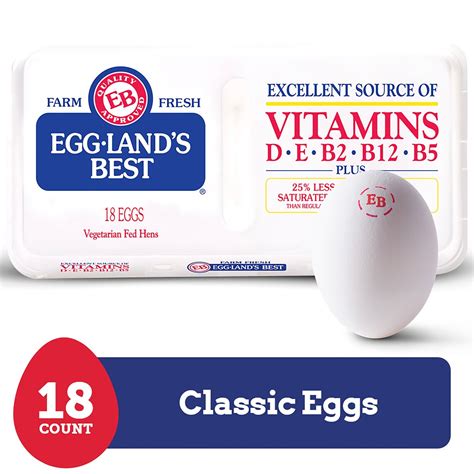 Eggland's Best Eggs, Extra Large, 18 count - Fairway