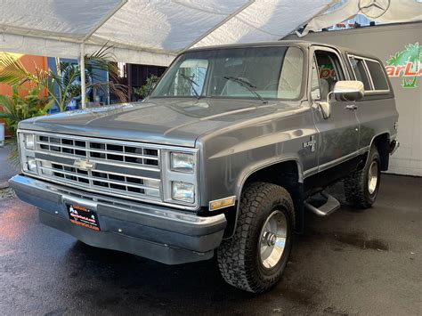 Used 1987 Chevrolet Blazer Silverado For Sale ($38,750) | SportsCar LA Stock #A1557