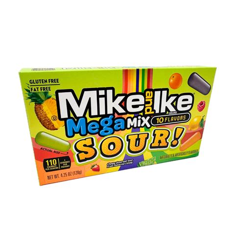 Mike & Ike Mega Mix Sour - 4.25oz – Blair Candy Company