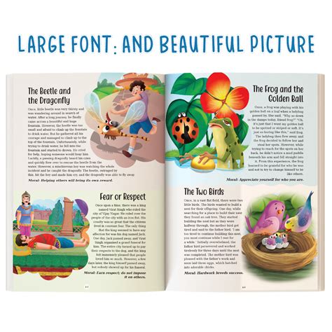 121 Moral Stories - Illustrated Story Book for kids - English short st