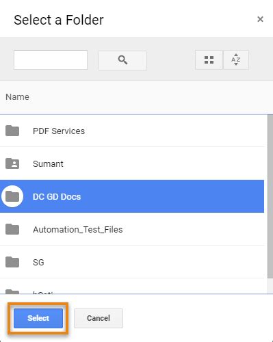 Using Adobe Document Cloud extension for Google Drive