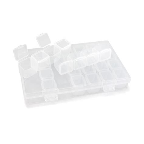 Set kutijica za sitne delove 333-1 28 mesta i kutija transparent - Mob-Shop