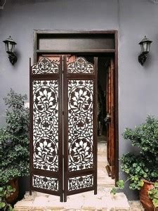 Artistic Interior Crafts Wooden Partition for Living Room and 6 Feet ...