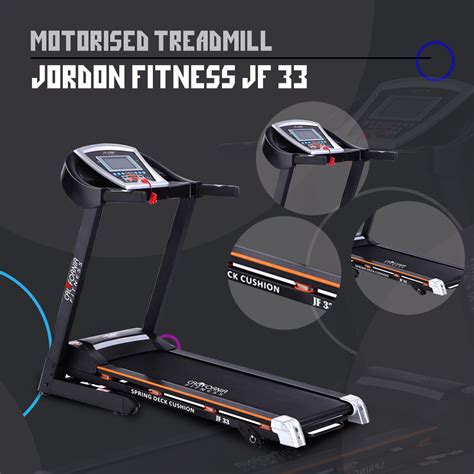 CALIFORNIA/JORDAN FITNESS JF 33 MOTORISED TREADMILL