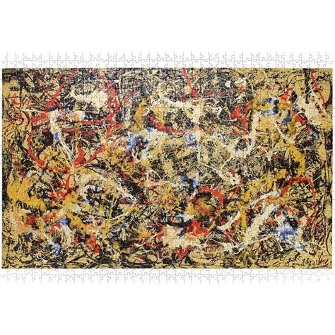 Convergence by Jackson Pollock 1000 Piece Puzzle – The Puzzle Nerds