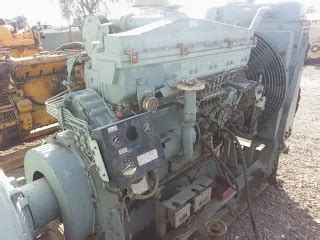Mitsubishi S6B MPTA, 275 KVA, 283 Kw | Ship Machinery | Used Recondition