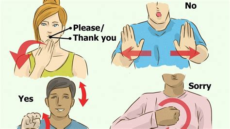 Please Sign Language Graphic 的图像结果