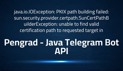 java.io.IOException: PKIX path building failed: sun.security.provider ...