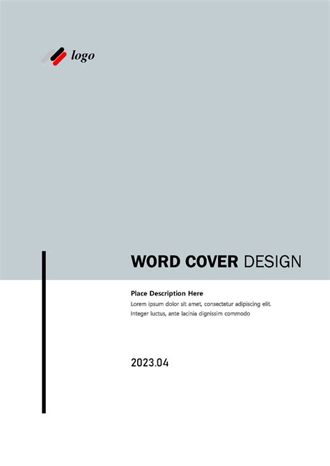 Free Cover Page Templates for Word 的图像结果