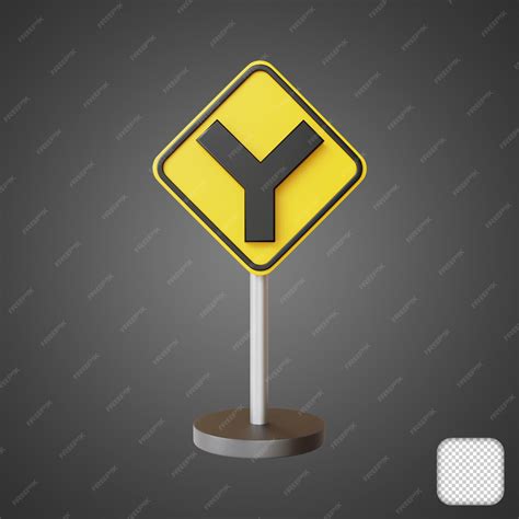 Y Intersection Sign 的图像结果