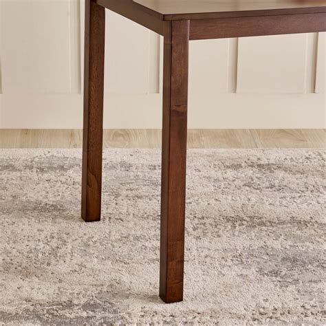 Buy Helios Lia NXT Solid Wood 4-Seater Dining Set with Chairs - Brown ...