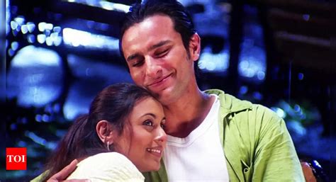 When Saif Ali Khan said that his kiss with Rani Mukerji in 'Hum Tum ...