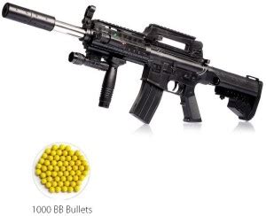 HALO NATION M4A4 Sniper Rifle Gun Toy BB Bullet Toy Gun - 25 Inches ...