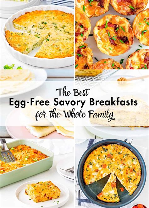 The Best Egg-Free Savory Breakfasts Recipes for the Whole Family ...