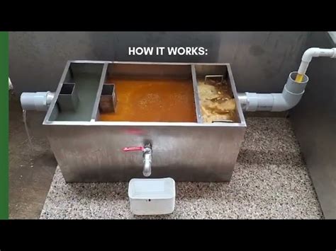 Oil And Grease Trap - Green Genra Oil And Grease Trap With Grease ...