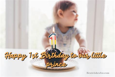 Cute Birthday Cake Wishes For Baby One Year Old | Best Wishes