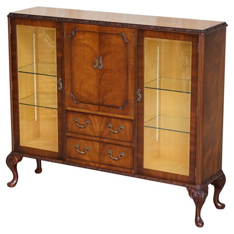 Antique American Empire Sideboard Buffet Crotch Flame Mahogany, circa ...