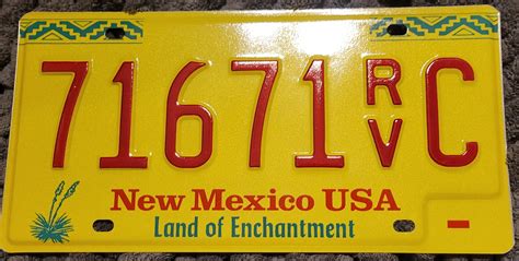 New Mexico Vehicle License Plates - Etsy