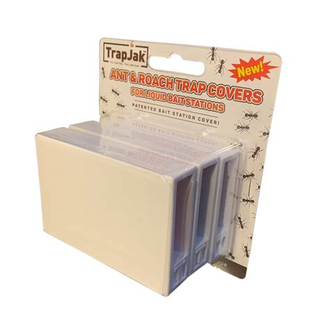 TrapJak Liquid Ant Trap Cover - 3 Pack - Compatible with TERRO Ant ...