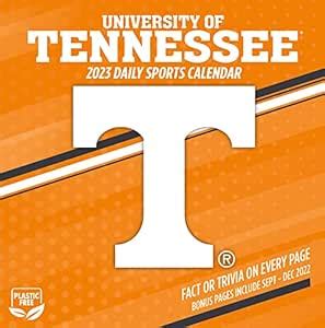 Tennessee Volunteers 2023 Box Calendar : Amazon.in