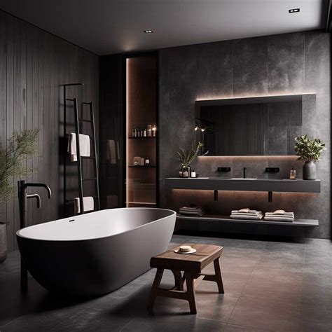 10+ Sleek and Stylish Men's Bathroom Design Inspirations