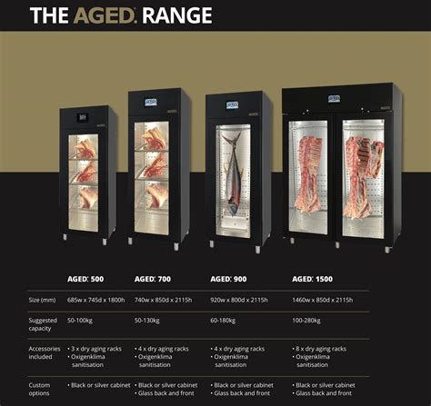 AGED Dry Aging Cabinets | AGED Dry Agers | Collinson's Packaging