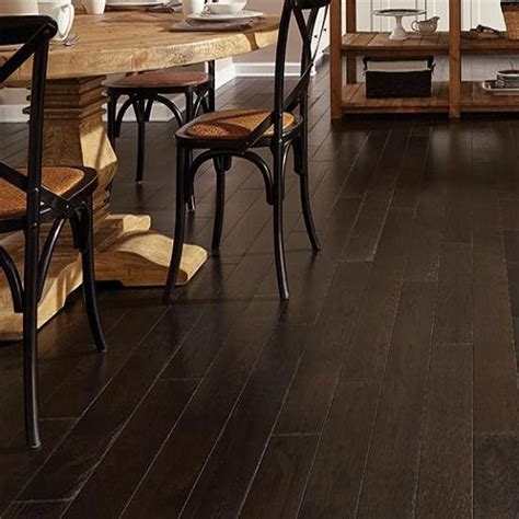 Dark Oak Hardwood Flooring