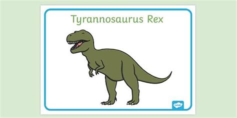 T-Rex Poster for Display | Primary Resources (teacher made)