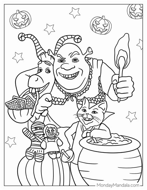 34 Shrek Coloring Pages (Free PDF Printables)