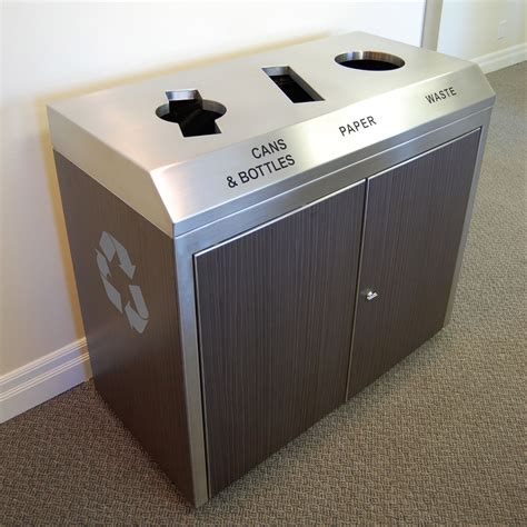 Convention; High volume recycling bin Recycling Station, Recycling ...