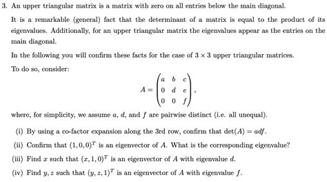 Image result for Upper Right Triangular Matrix