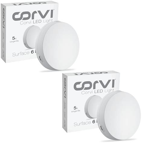 CORVI LED Surface 6 Ceiling Light | 23 Watts illumination using 15 ...