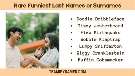 510+ Funny First and Last Names: Hilarious, Unique, and Creative Ideas ...