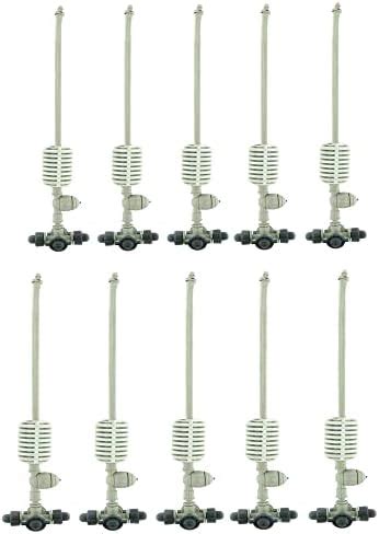 APPSTER Adjustable Telescopic Sprinkler 4 Nozzle Spray Head for Garden ...