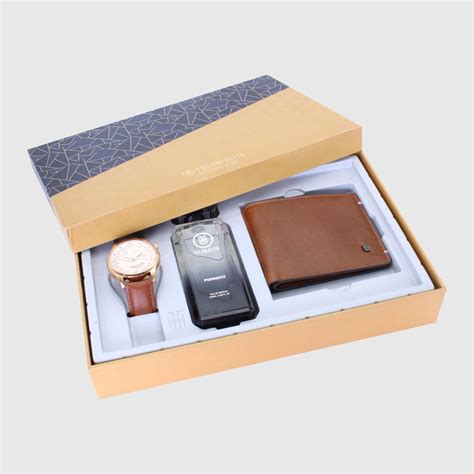 Code II Men’s Watch Parfum Wallet Combo – THE HOLISTIK