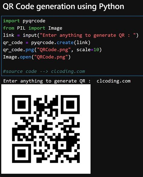 Image result for QR Code Program Python