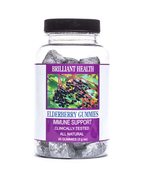 Elderberry Gummies(60ct) – Brilliant Health